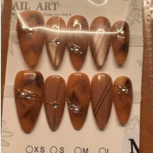 Terra Glow Nail Set – Size M‎